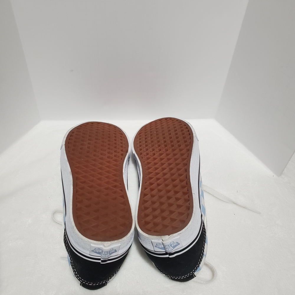 Vans Blue and White Sneakers Classic Style - Picture 6 of 8